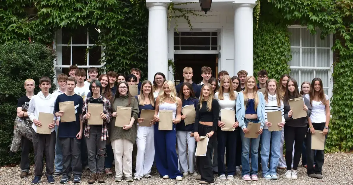 Celebrating our exceptional Year 11 pupils as they received their GCSE results
