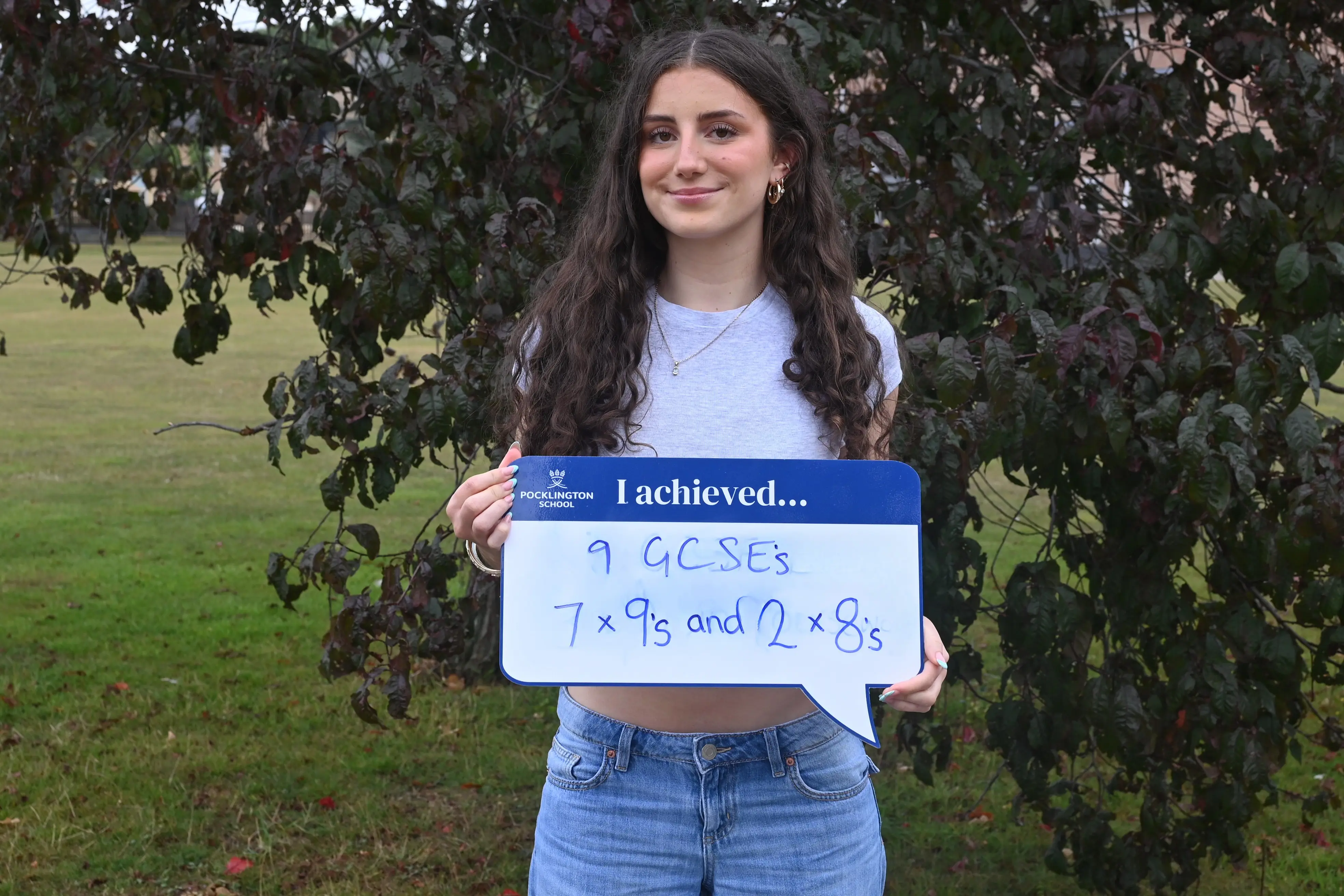 Harriet is also celebrating an outstanding set of results, achieving seven grade 9s and two grade 8s across nine GCSEs. 