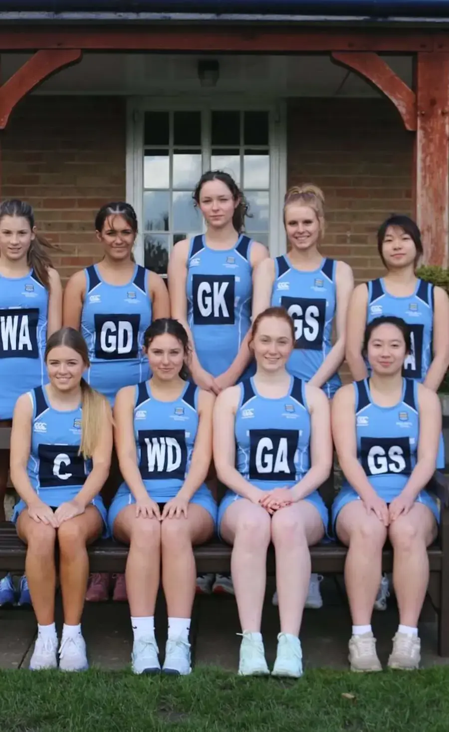 Pocklington School senior netball team picture 