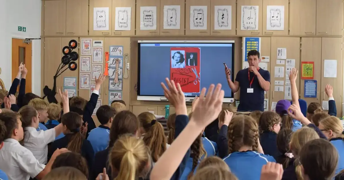 Pocklington School welcomes renowned author Tom Palmer
