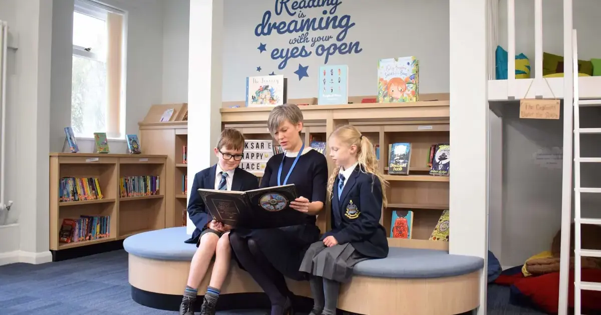 The magic of Pocklington Prep School library and reading