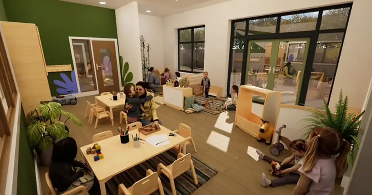 Artists impression of nursery interior at Little Pips Pocklington SchoolPage Image