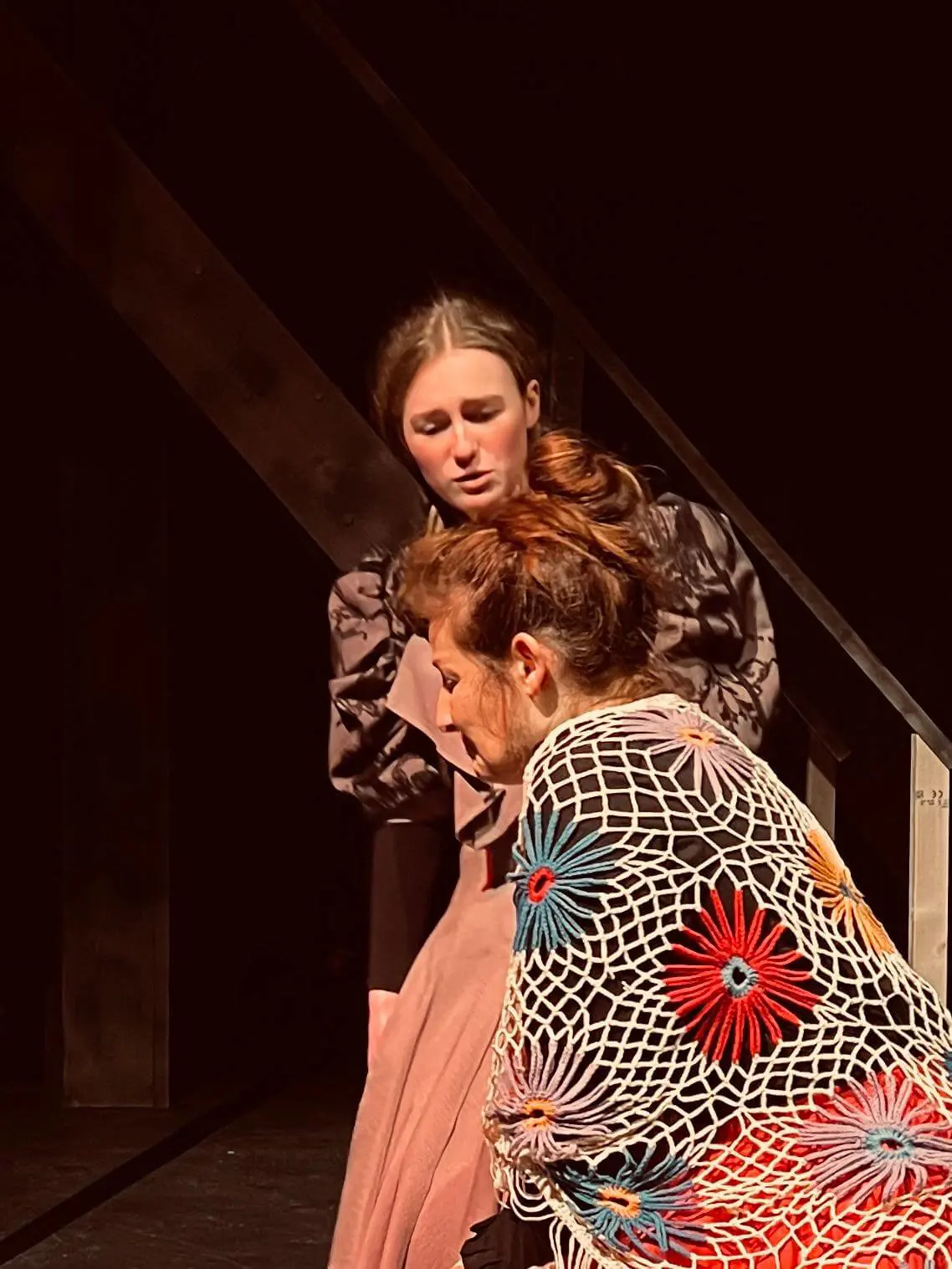 Pupil Isla Whitford performs in fesive production of Oliver Twist