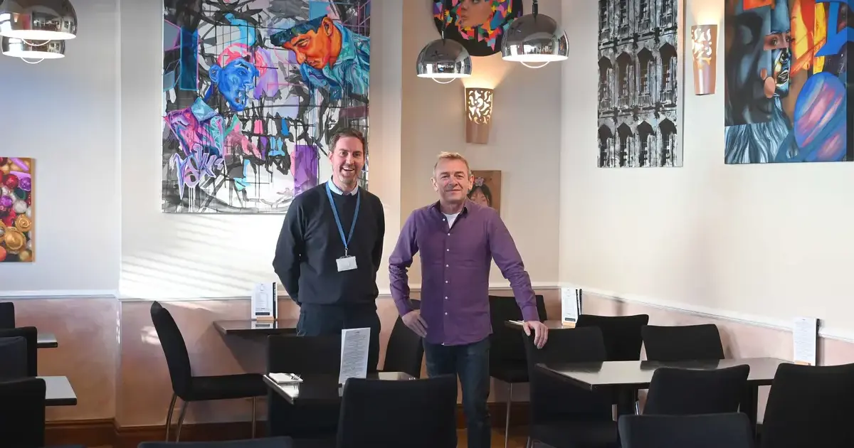 Pocklington School Artwork Brightens local restaurant