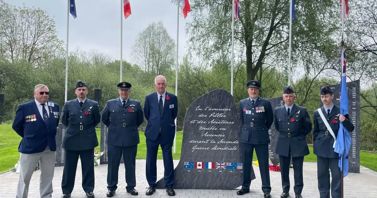 Pocklington School Represented at Historic WW2 Memorial Unveiling in France